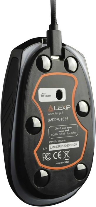 Mouse gaming 3D Lexip Pu94, 12000 DPI, RGB, 2 joystick-uri