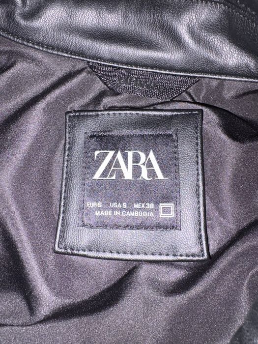 Geaca de piele zara
