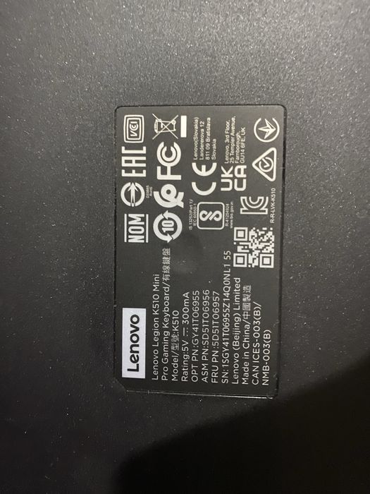 Клавиатура lenovo legion