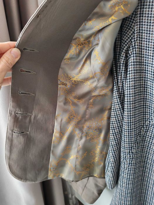 Вталена рокля Mango и късо сако KENSOL, пасващи си идеално, размер S