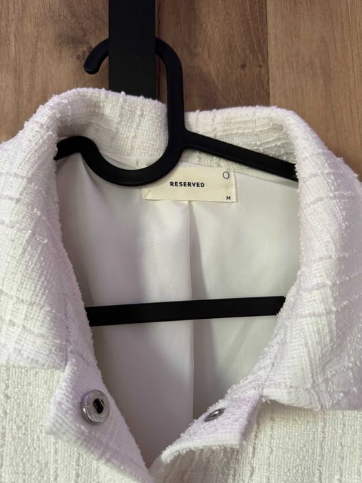 Бяло туид яке от Reserved, M