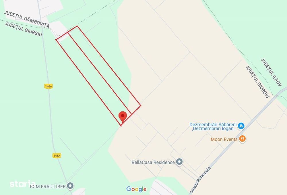 Sabareni, Teren 10.000 Mp!