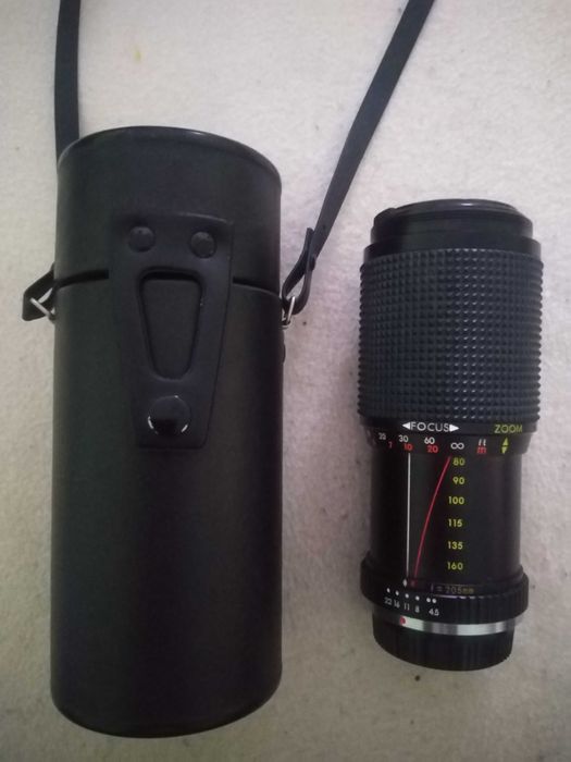 Obiectiv foto MC macro Prinzflex 80-205, nou, cu husa
