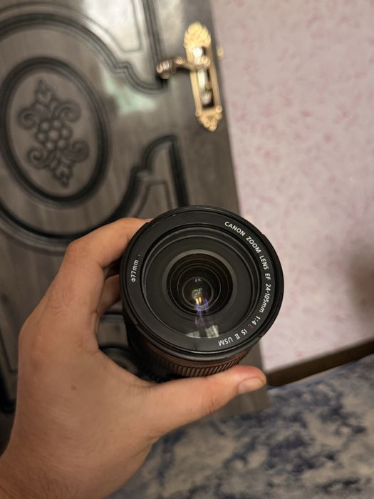 Canon EF 24-105 obektiv sotiladi !