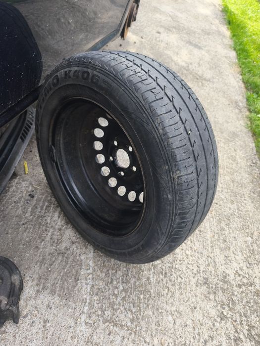 Roată de rezervă jantă tablă 195 65 R15 Opel Astra H Zafira B Vectra C Meriva A B