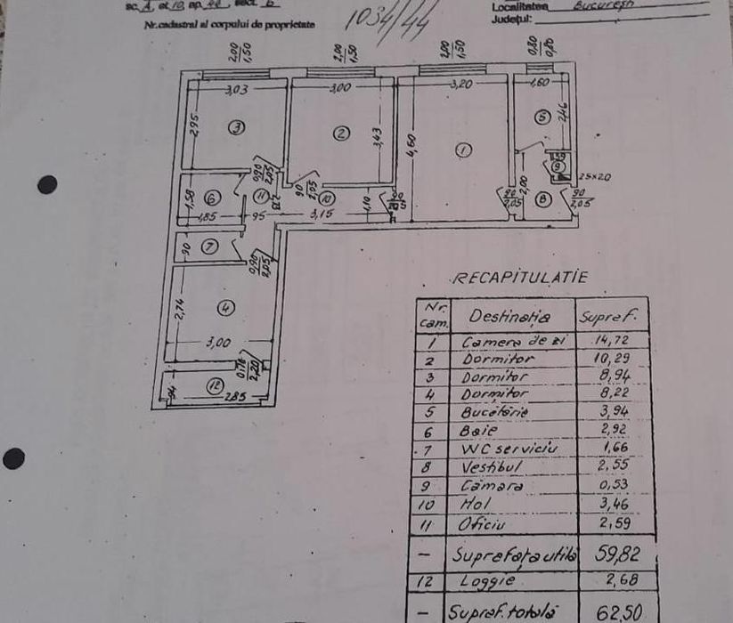 Apartament 4 camere Drumul Taberei