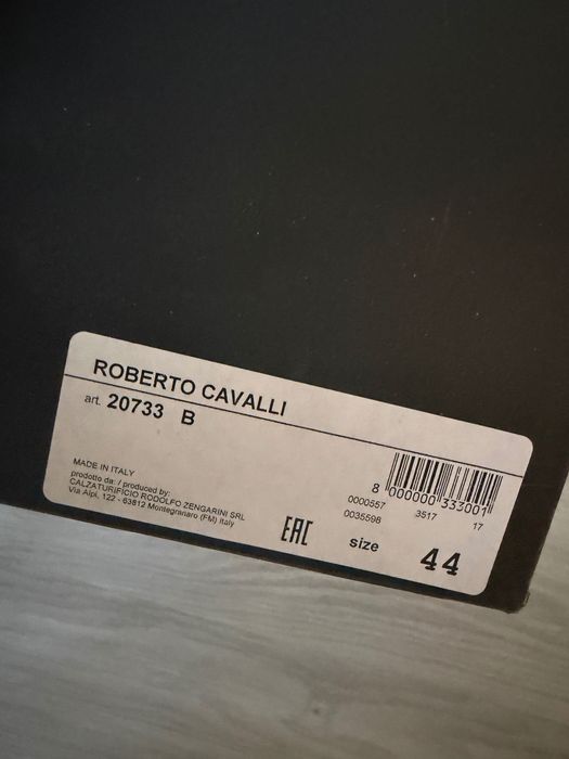 Маратонки roberto cavalli