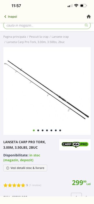 Vand lanseta Carp Pro