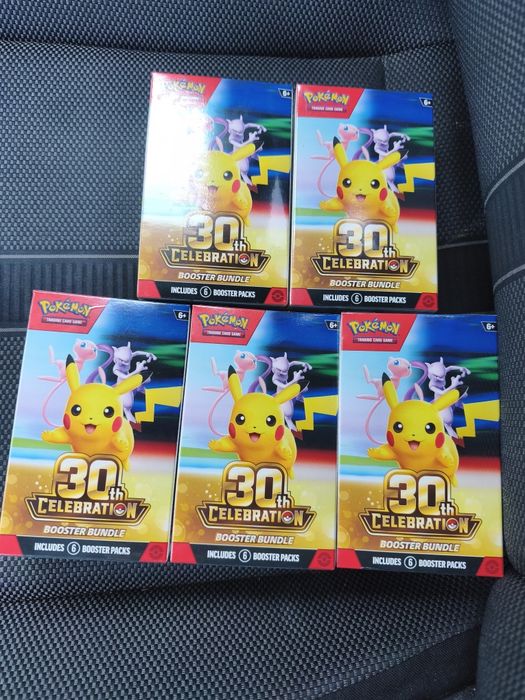Pokemon 30 celebration booster bundle
