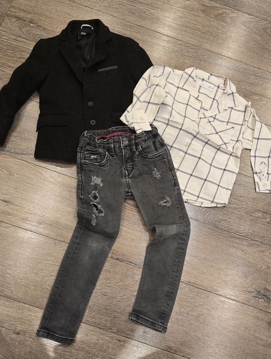 110см , 4-5 год Риза на Zara и Okaidi