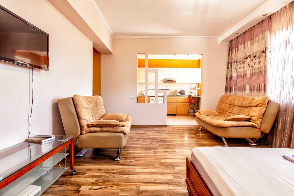 405. Уютная студия в отличном районе.