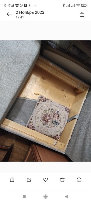 Тахта,  цвет-серый лен.