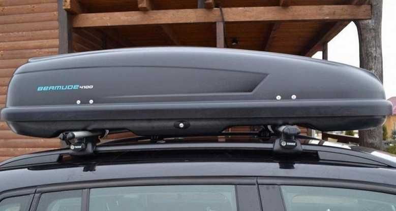 Inchiriez cutie portbagaj auto + bare transversale THULE/ HAPRO