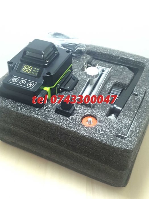 Promotie Verde Nivela Fascicul Ldvian Profesionala Laser 4D 16 Linii