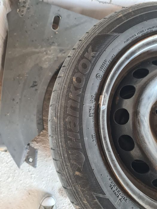 4 roti/ jante cu tot cu cauciucuri !