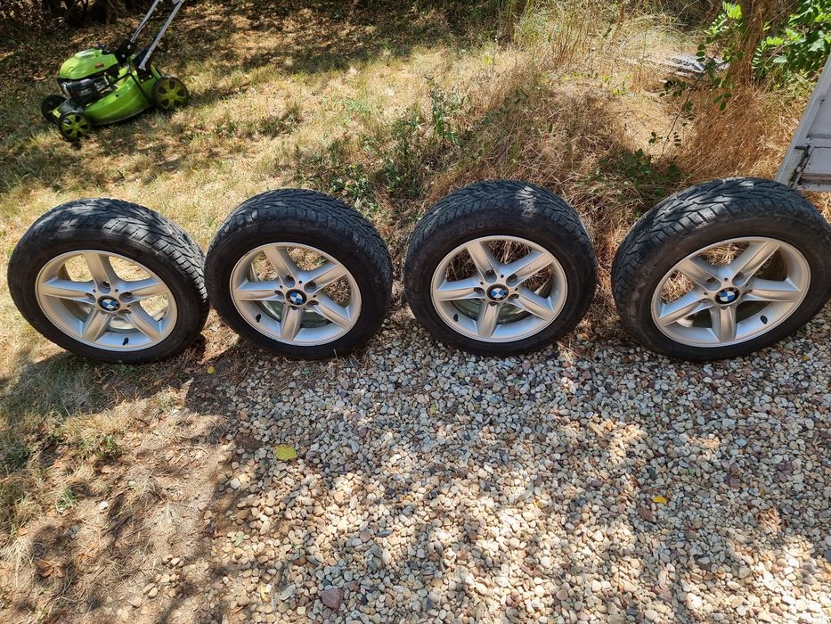 Джанти + зимни гуми БМВ 16 цола