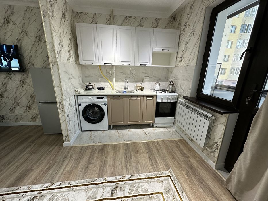 Сдам кв по суточно мик Нурсат 1 ОДБ