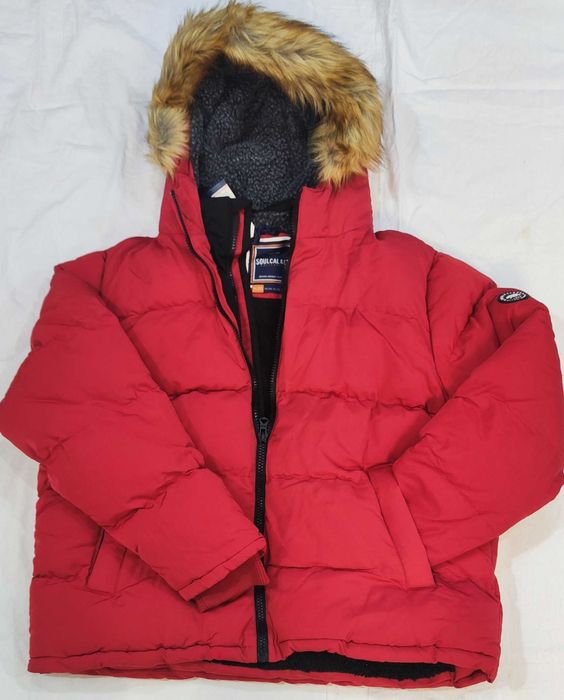 Мужская очень теплая куртка от SoulCal