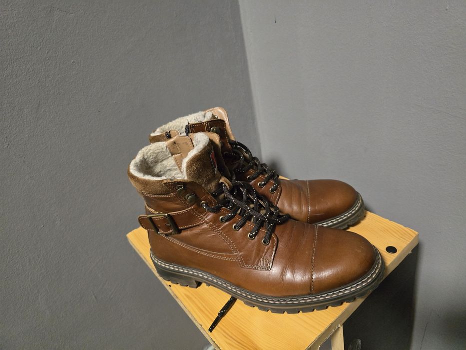 Ghete de piele naturala Timezone, 41