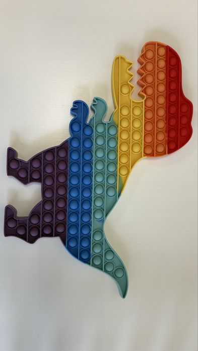 Pop it forma Dinozaur Rainbow
