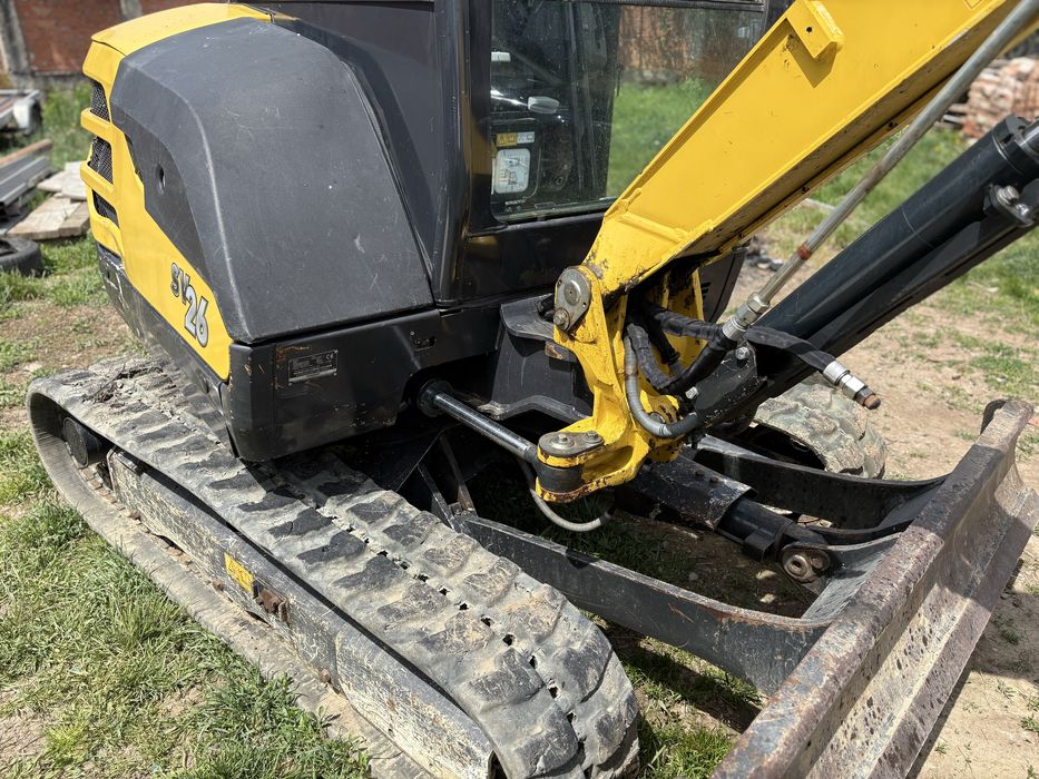 Mini excavator YANMAR SV26 2.8 T 2019 1700 ORE, TVA DEDUCTIBIL