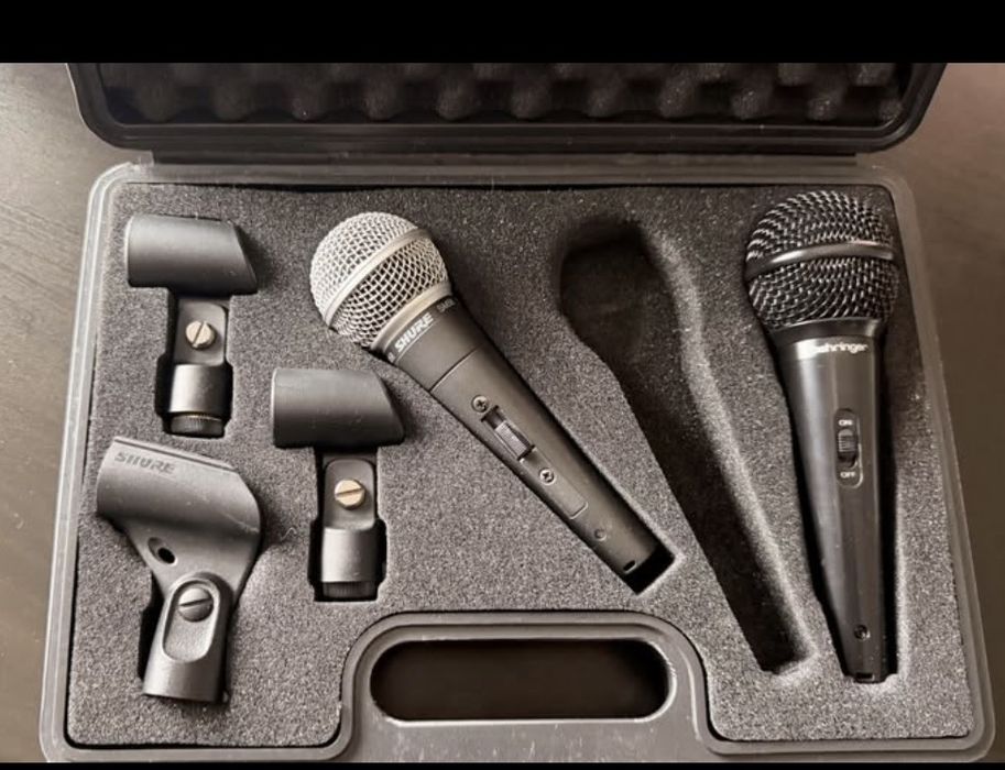 Microfon Shure SM58 ORIGINAL + Beringer