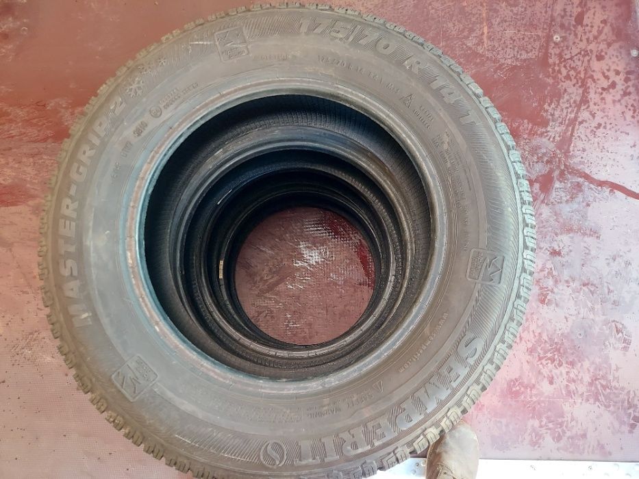 4 бр. гуми 175 70 14 Semperit Master grip2 dot 3816