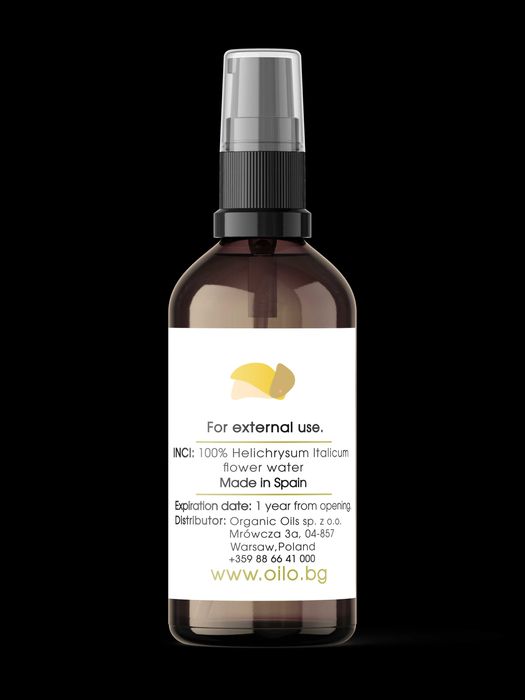 Oilo БИО Етерични масла Хелихризум хидролат - Helichrysum ItalicumH