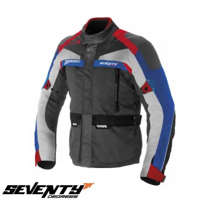 Costum Moto Touring Seventy Degrees (3 Straturi) + Protecții - Mărimea M