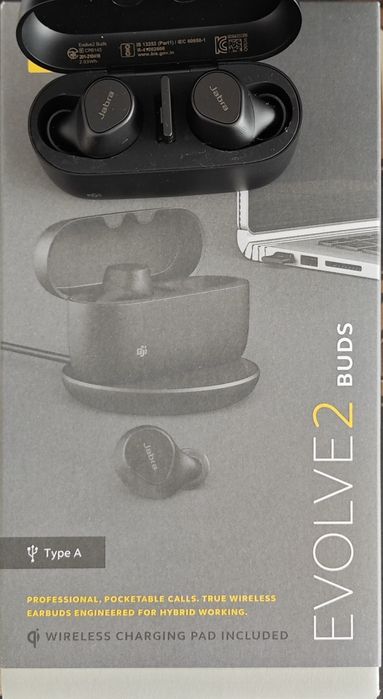 С ГАРАНЦИЯ! Jabra Evolve2 Buds type A