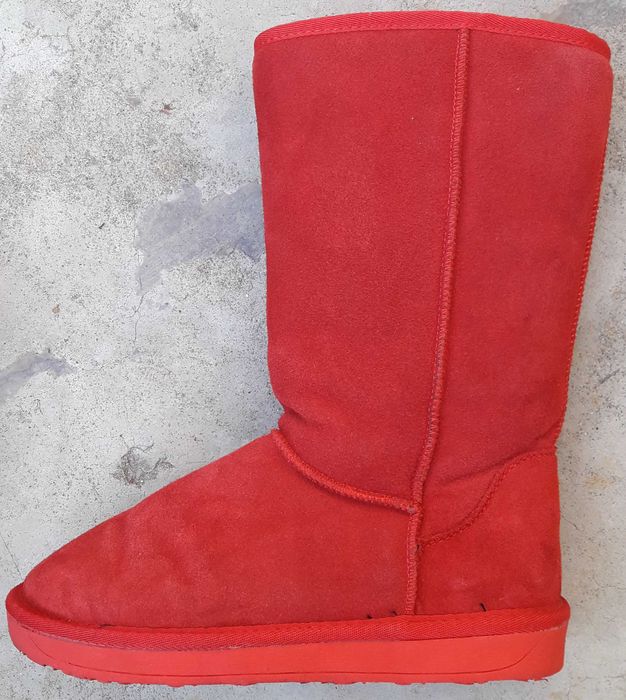 Дамски ботушки от естествена кожа-39 номер на фирмата Мей.