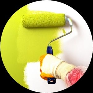 Покраска побелка