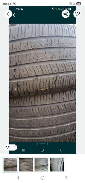 275 55 19 Pirelli 2017 cu 5.2 mm 2 anvelope