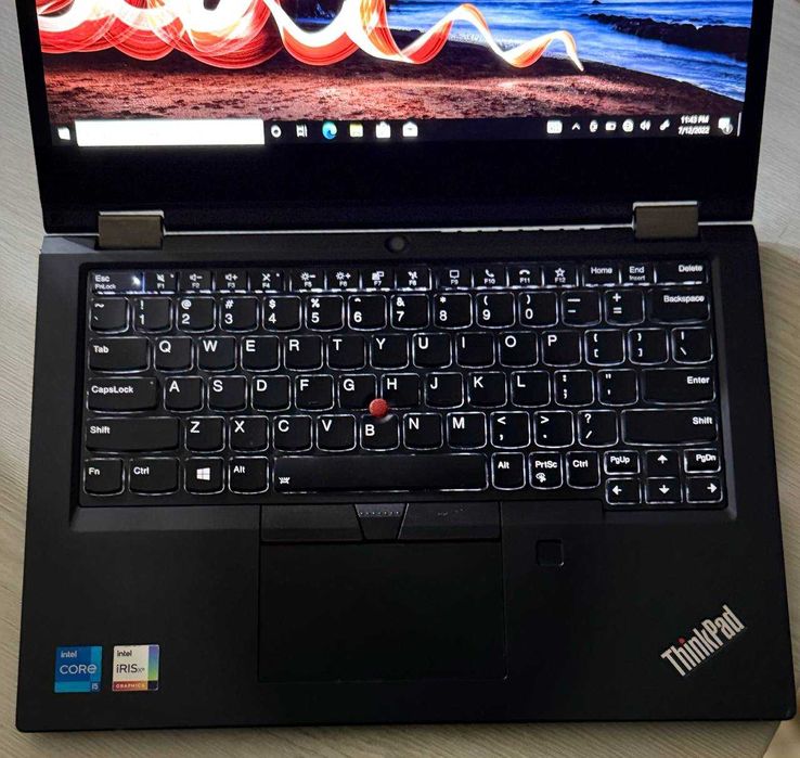 Thinkpad L13 Yoga x360 13,5 Fullhd Ips Сенсор Core i5 1135G7 8GB/256GB