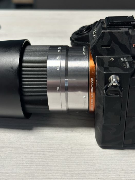 Sony a7 R 3 obyektiv 55-210 mm