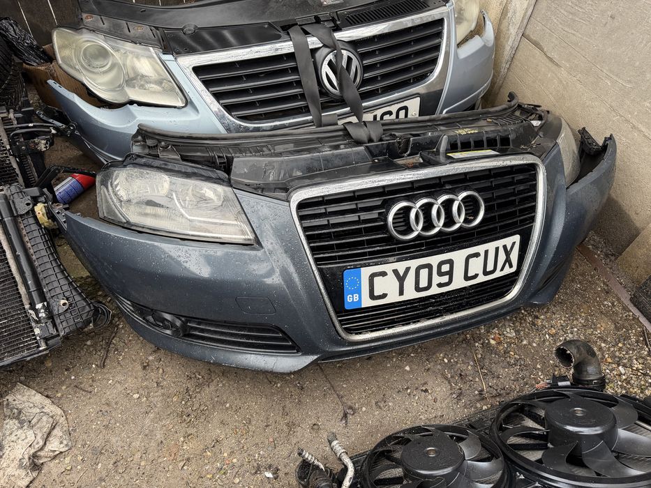 Bara fata trager radiatoare faruri Audi A3 8P Facelift