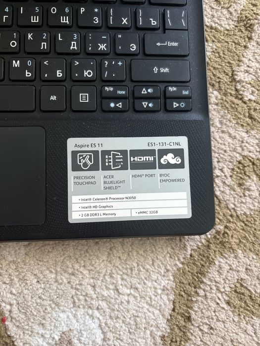 Aser Aspire Es 11