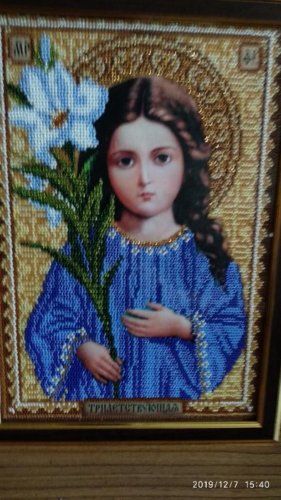 продам картины-вышивки бисером