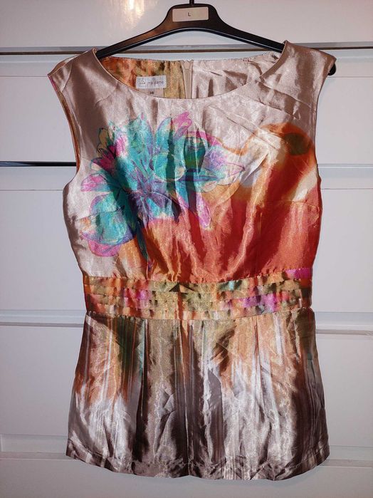 Bluza/top elegant peplum, mar.36 Madame TRANSPORT GRATUIT