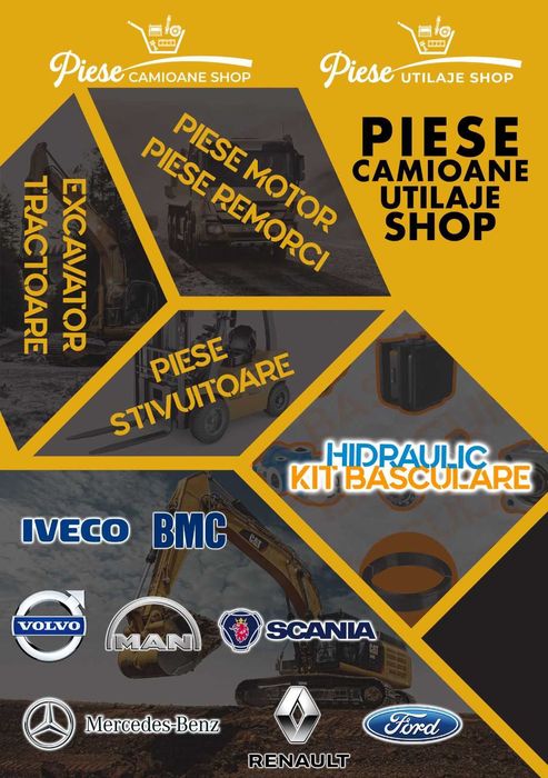 Priza Putere Basculare Mercedes Actros Cu Ax Putere