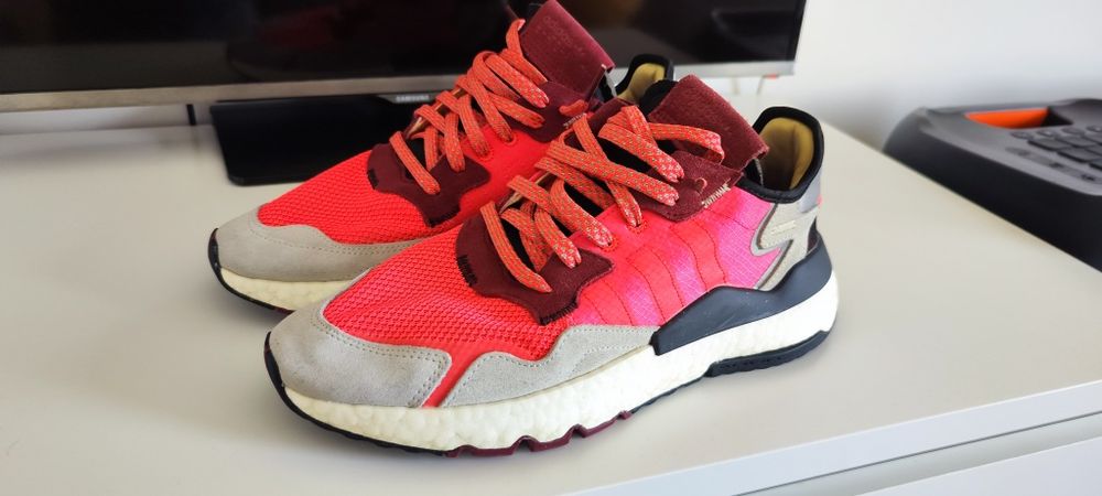 Adidasi originali adidas Nite Jogger Shock Red 43 1/3 Cluj-Napoca