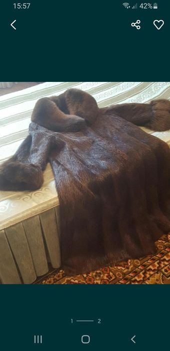 Продам шубу нутриевую