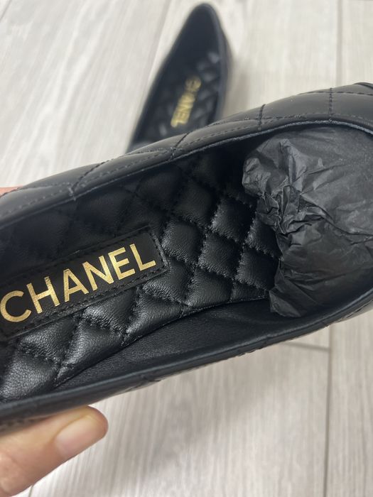 Балетки CHANEL черные