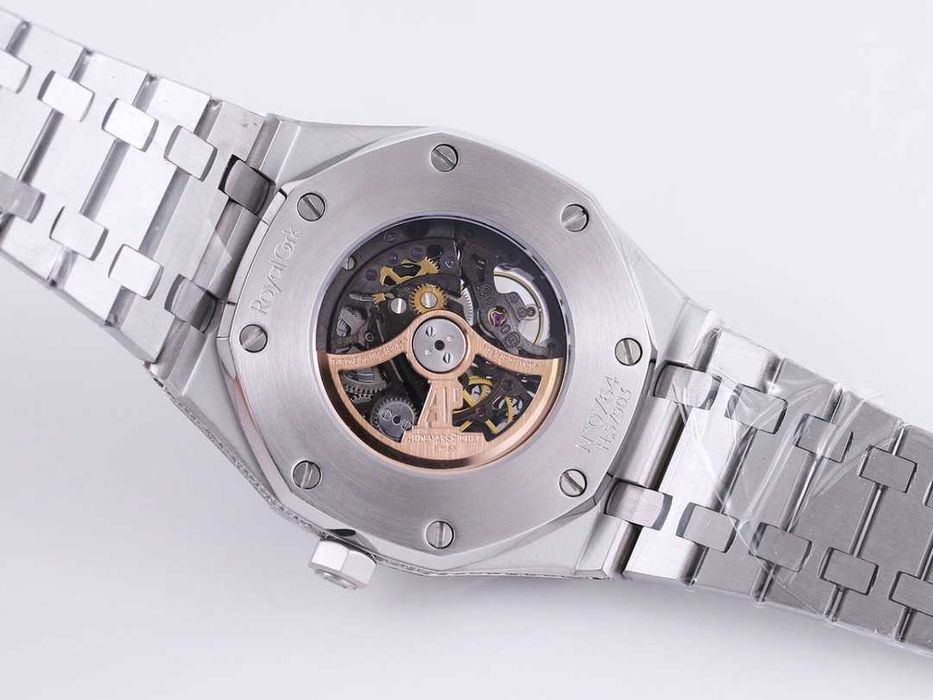 Автоматичен мъжки часовник Audemars Piguet Royal Oak Iced Out