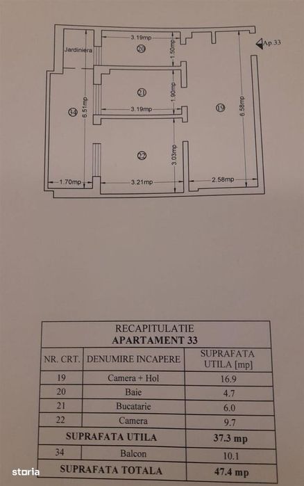 Apartament 2 camere Tatarasi