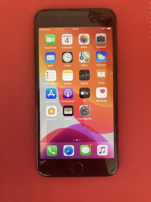 Iphone 7plus 256gb. iOS 13.3.1. Baterie 100%