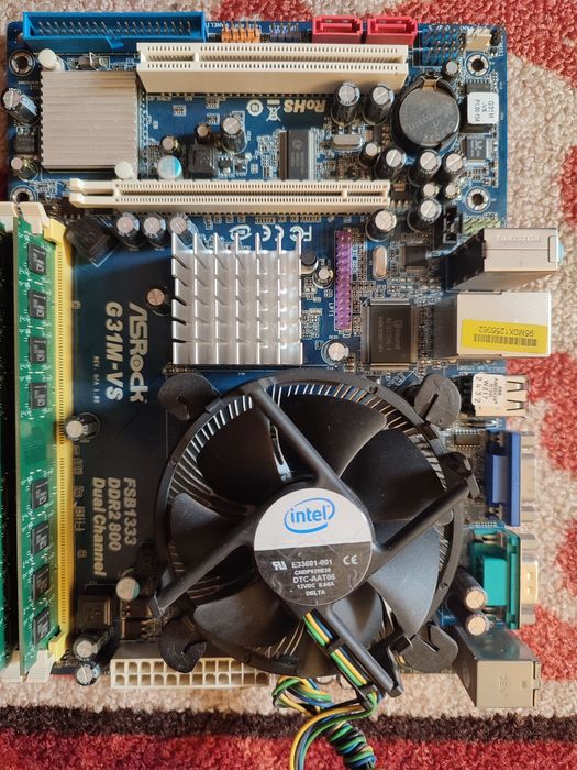 ASRock G31M-VS/E6300/4GB