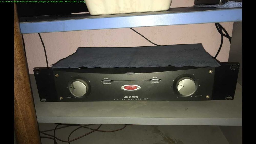 Студиен усилвател Alesis RA150