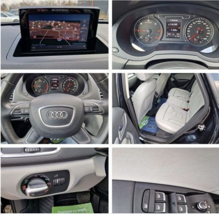 Audi Q3 Quattro 4x4 RAR EFECTUAT AN 2012 2.0 TDI E5 177 CP