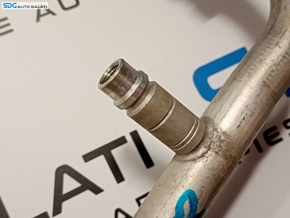 Teava Conducta Furtun Compresor AC Aer Conditionat Clima Dacia Logan 2 1.5 DCI 2012 - 2020 Cod 8200670814 8200670814--A [M6218]